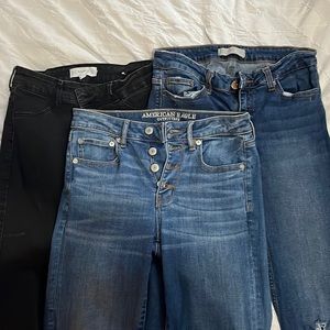 3 denim pants ALL for $5